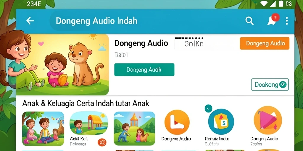 Tampilan antarmuka aplikasi 234E yang menarik dan mudah digunakan.