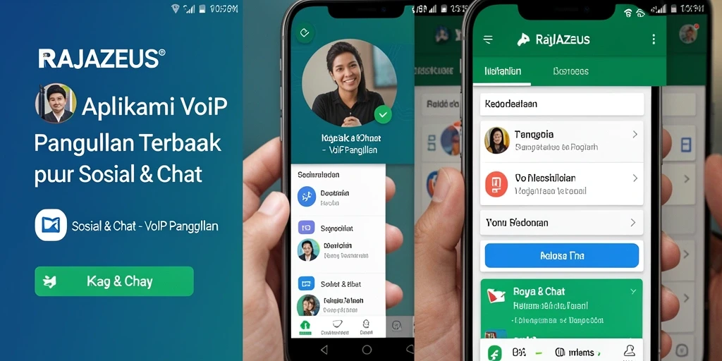 Antarmuka pengguna RAJAZEUS yang intuitif dan mudah dipahami.