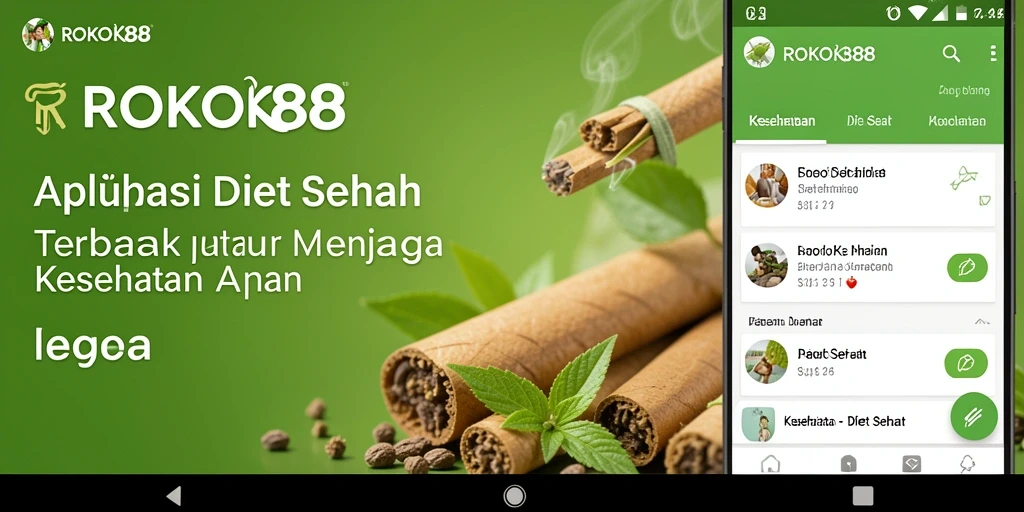 Antarmuka aplikasi ROKOK88 yang menarik dan informatif.