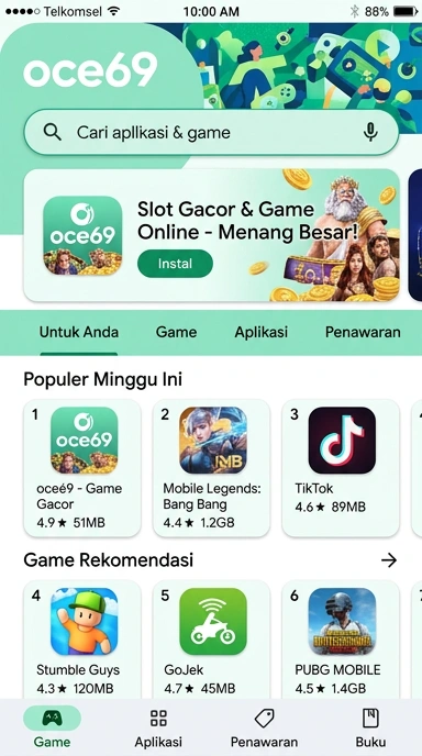 oce69 - Katalog Aplikasi Populer & Uji Coba Terbaik